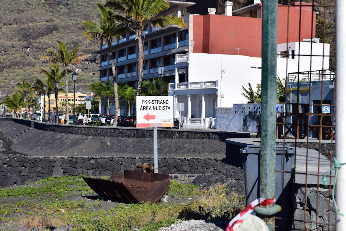 Offizieller FKK-Strand von La Palma