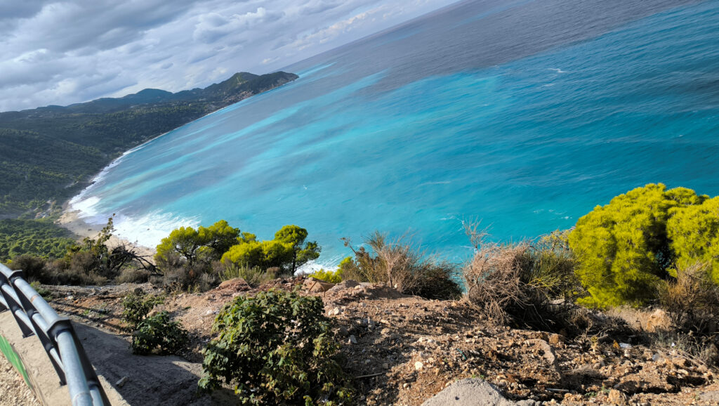 tolle Farben am griechischen FKK-Strand